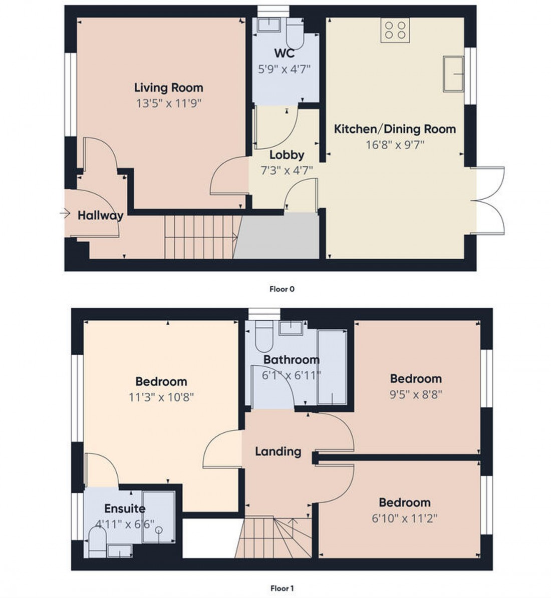 Floorplan for Holdsworth Drive, Littleport, CB6
