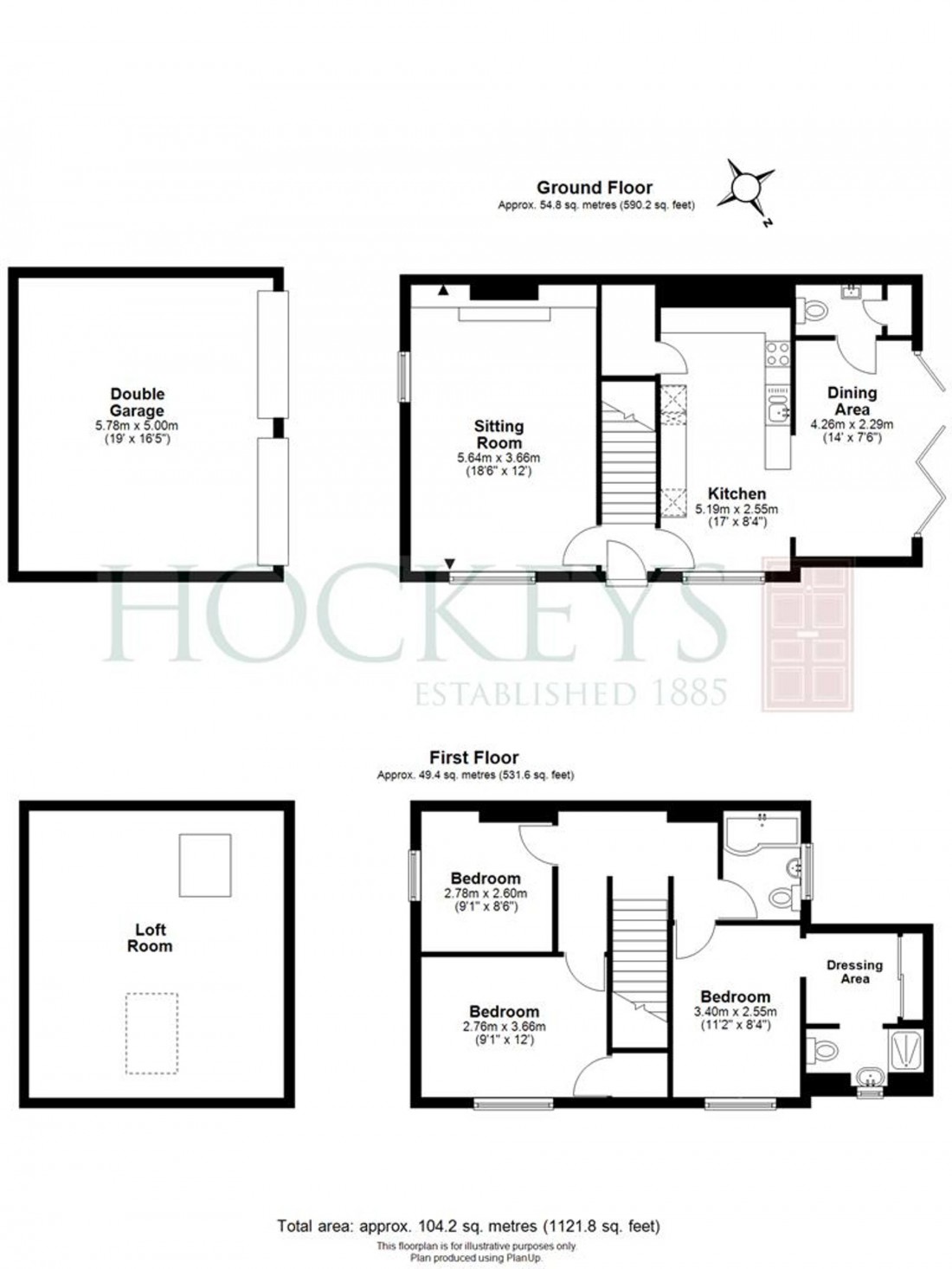 Floorplan for The Hythe, Littleport, CB6