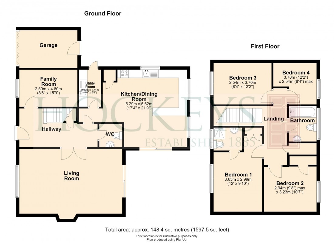 Floorplan for Bill Rickaby Drive, Newmarket, CB8