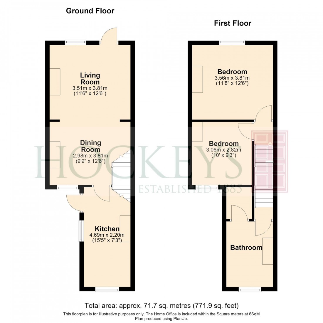 Floorplan for Histon Road, Cambridge, CB4