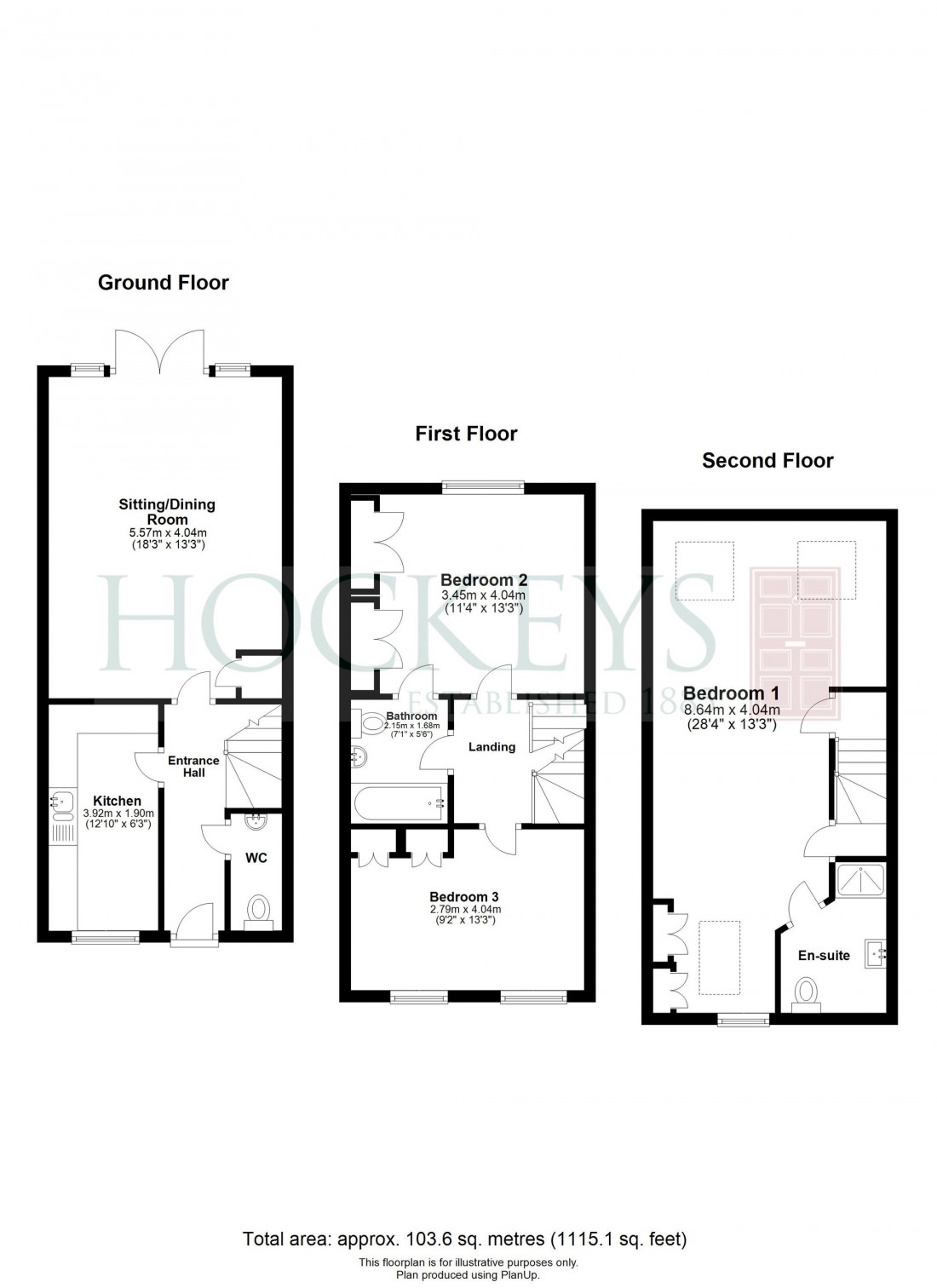 Floorplan for Eagle Close, Red Lodge, IP28