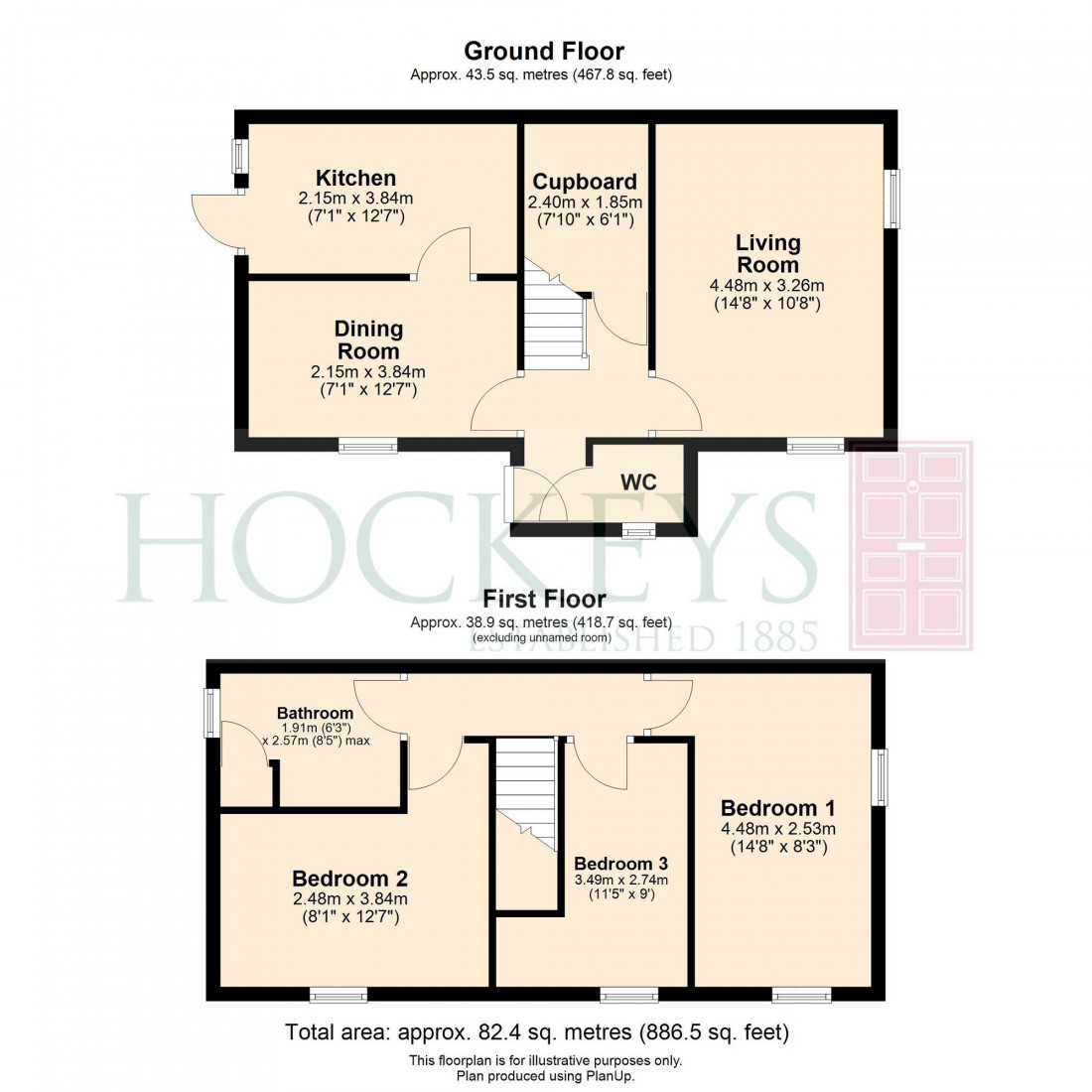 Floorplan for Minerva Way, Cambridge, CB4