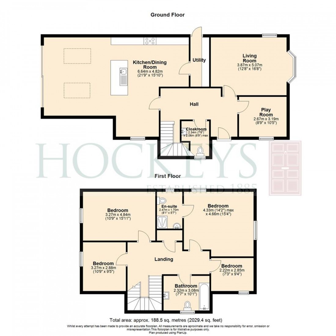 Floorplan for Fox Green, Great Bradley, CB8