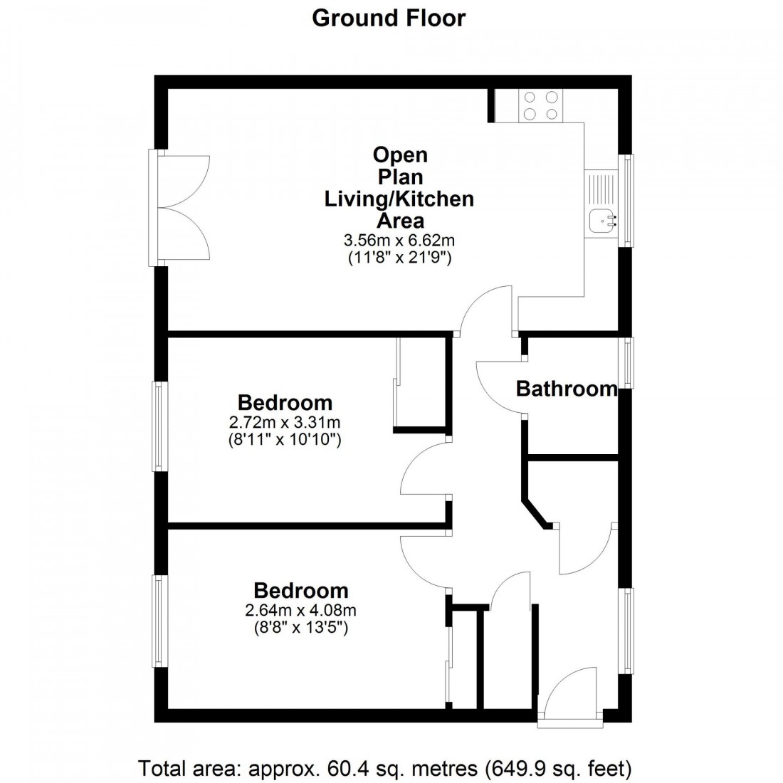 Floorplan for Chariot Way, Cambridge, CB4