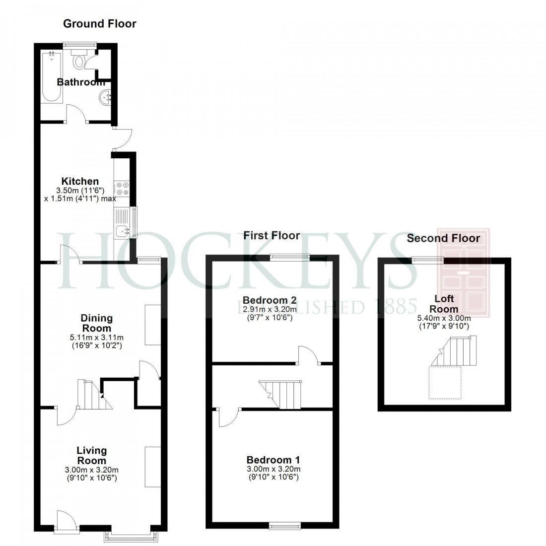 Floorplan for High Street, Swavesey, CB24