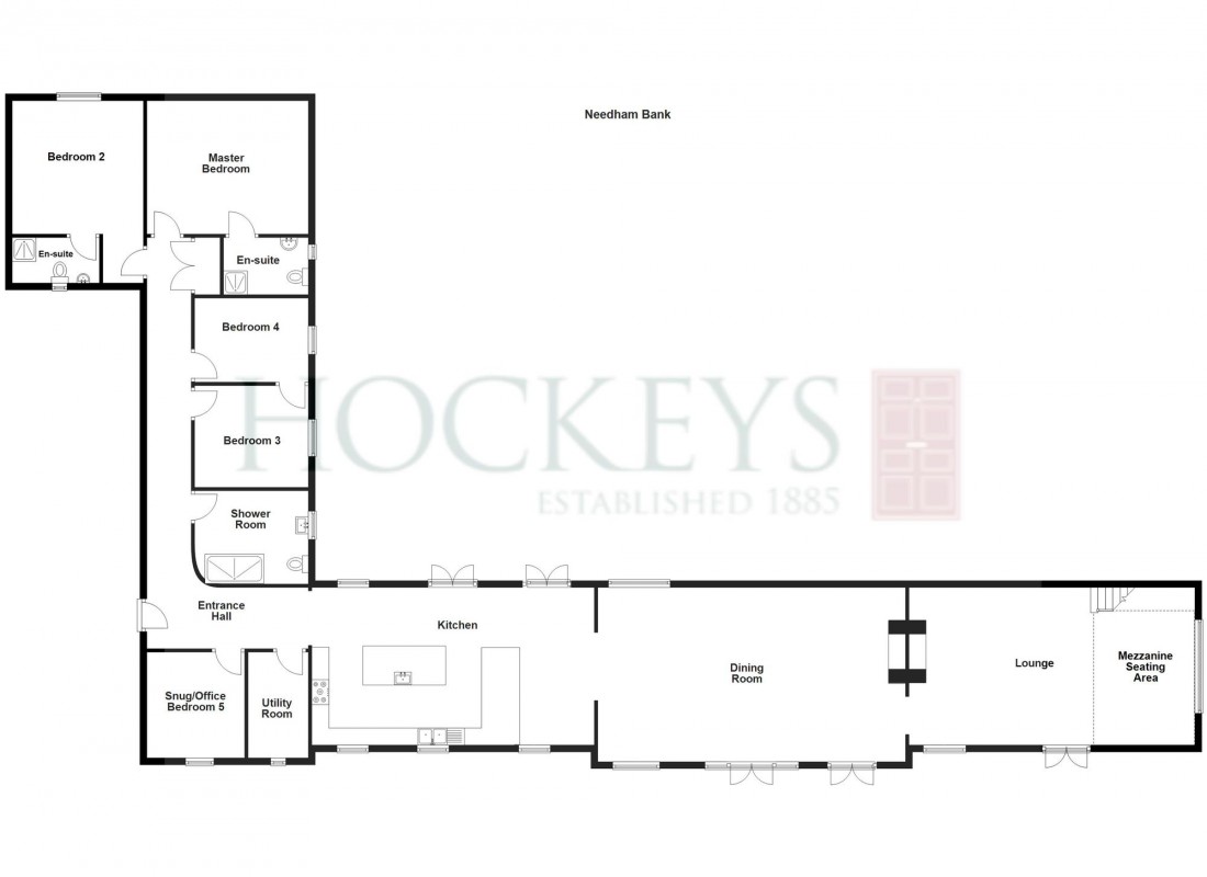 Floorplan for Needham Bank, Friday Bridge, PE14