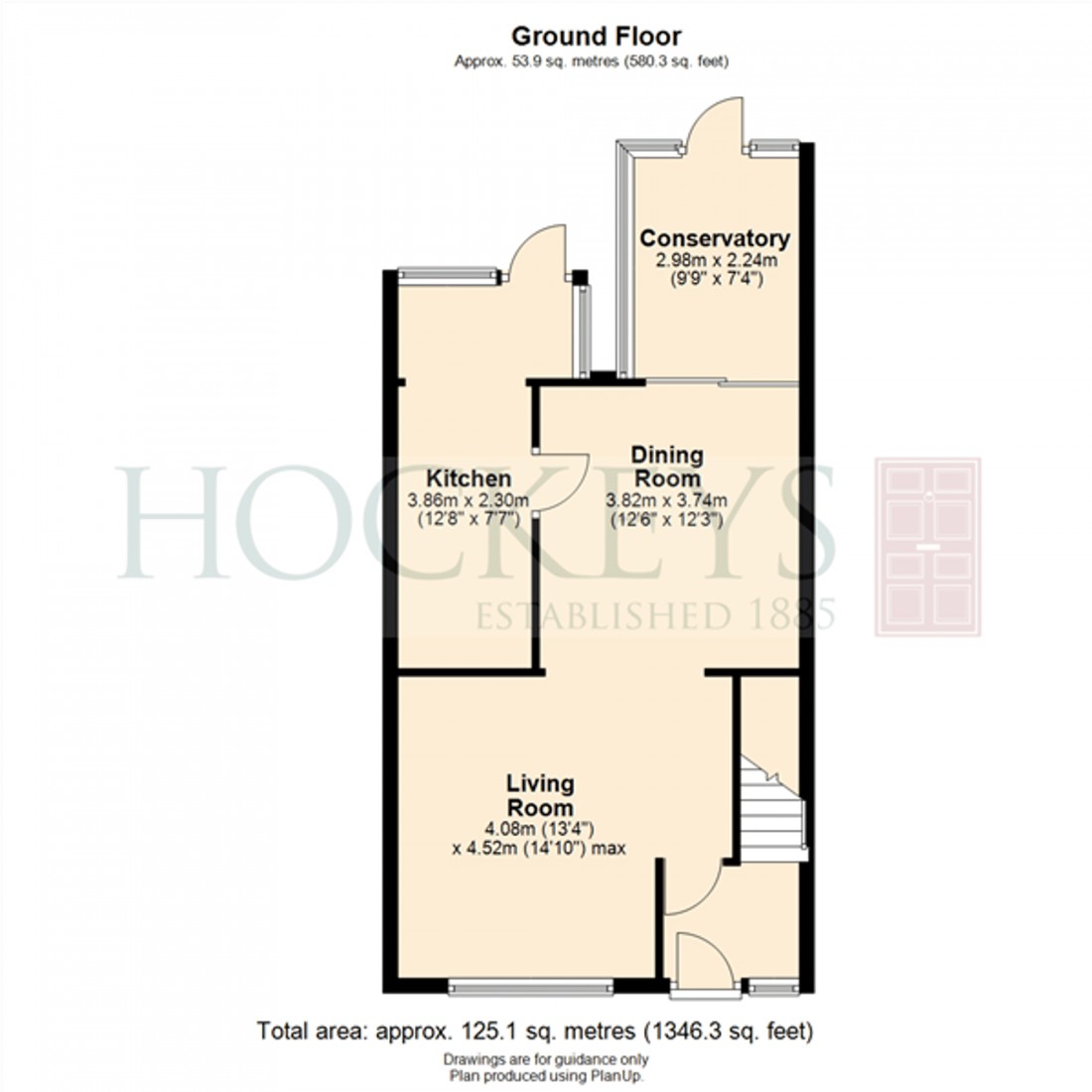 Floorplan for Woodhouse Way, Cambridge, CB4