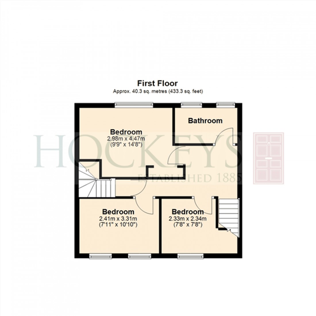 Floorplan for Woodhouse Way, Cambridge, CB4
