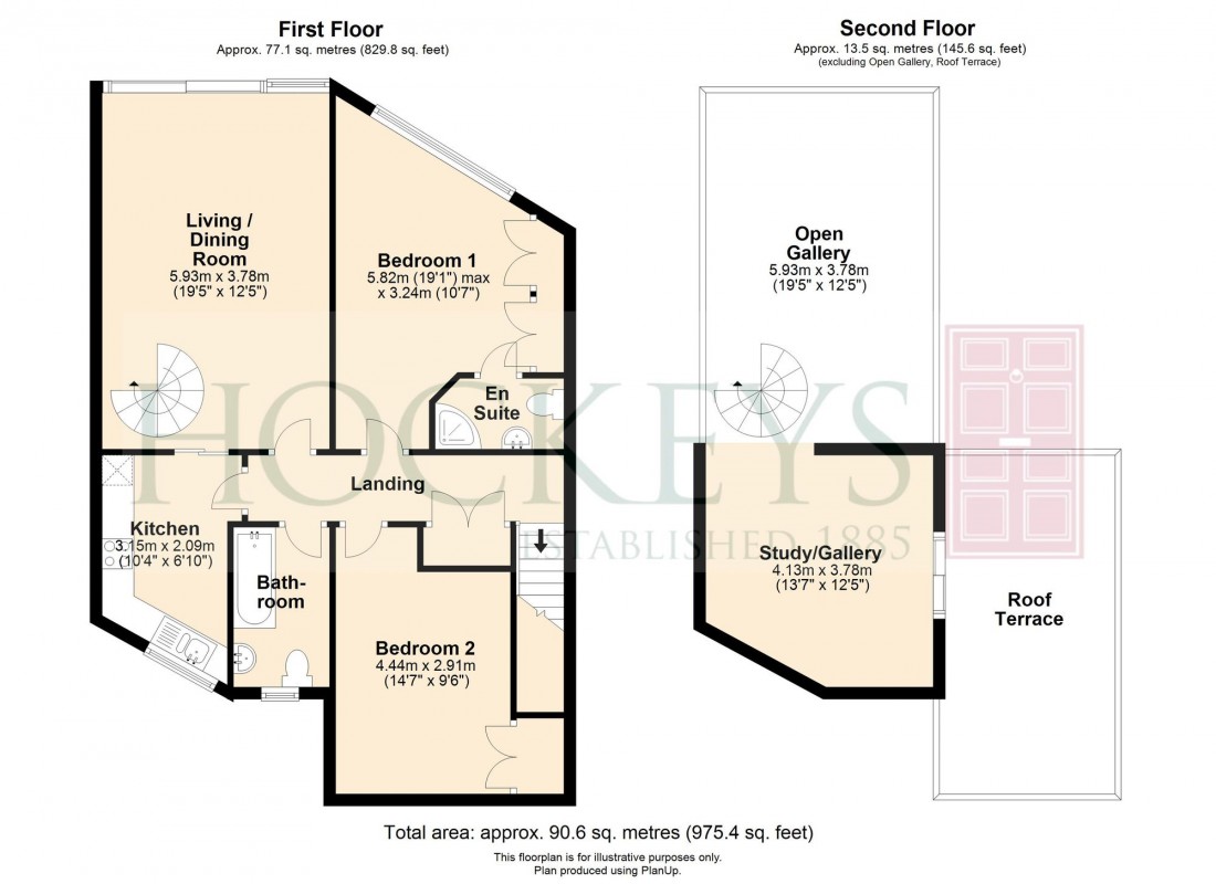 Floorplan for Queen Ediths Way, Cambridge, CB1