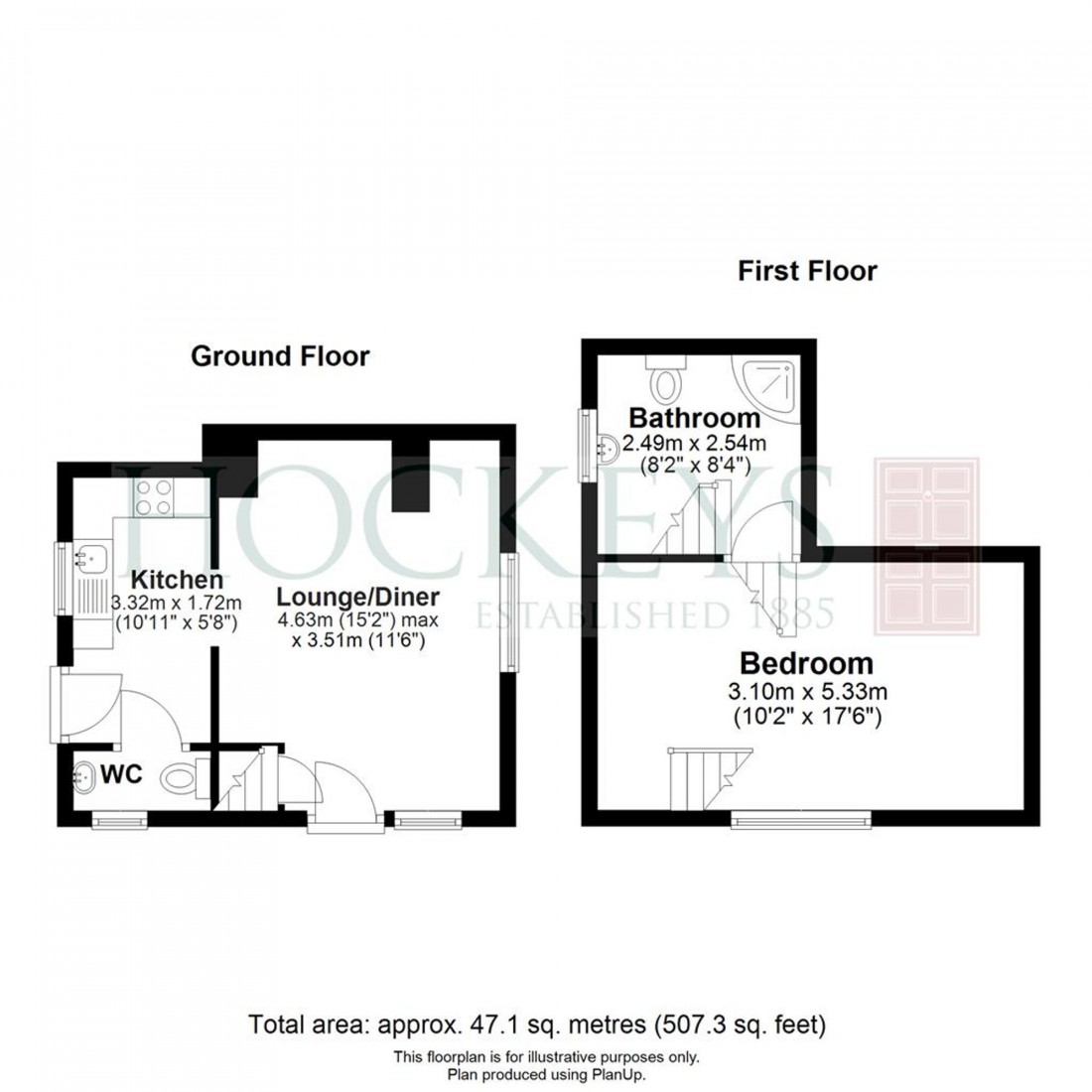 Floorplan for High Street, Little Abington, CB21