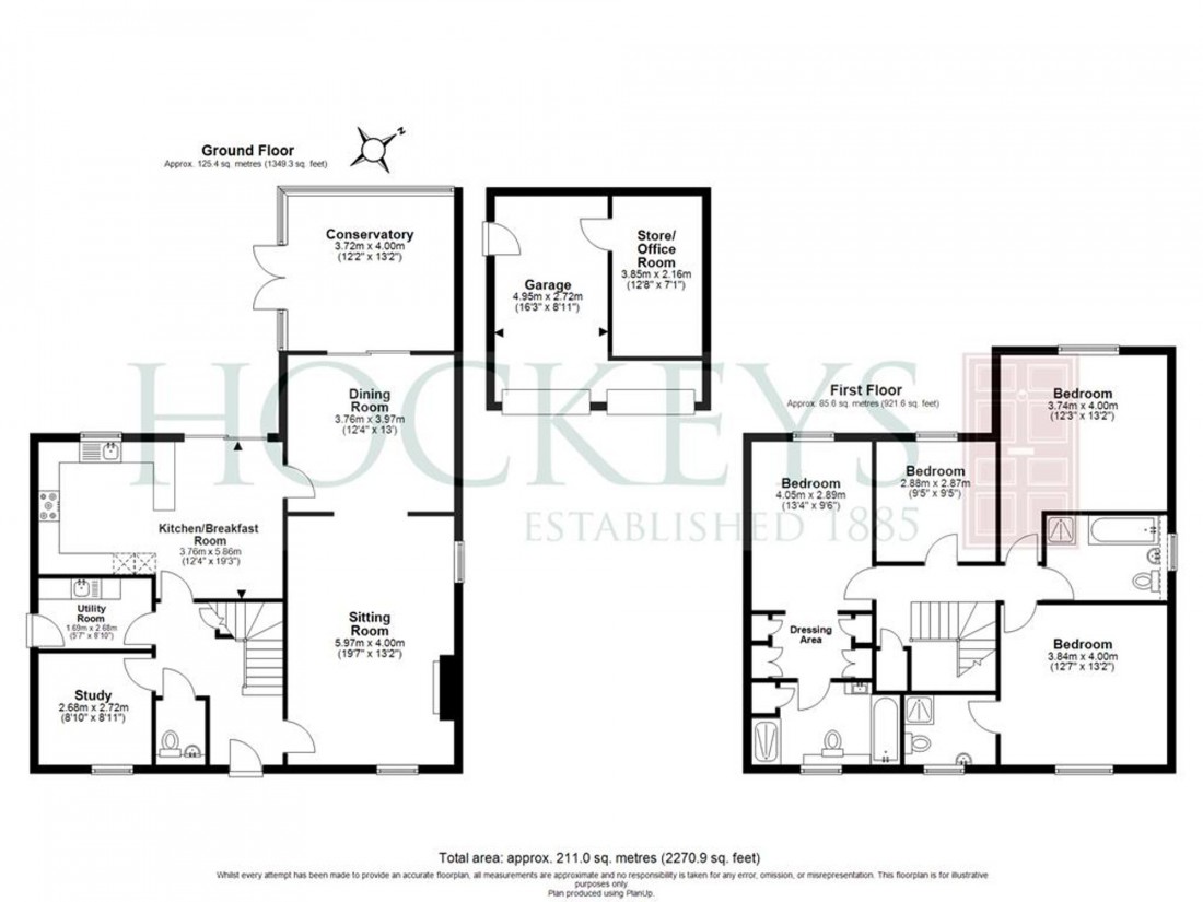 Floorplan for Main Street, Little Downham, CB6