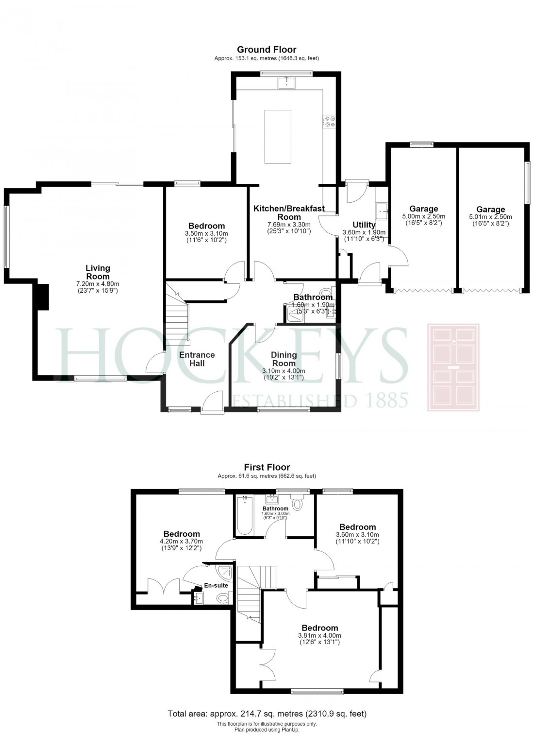 Floorplan for Nunnery Green, Wickhambrook, CB8