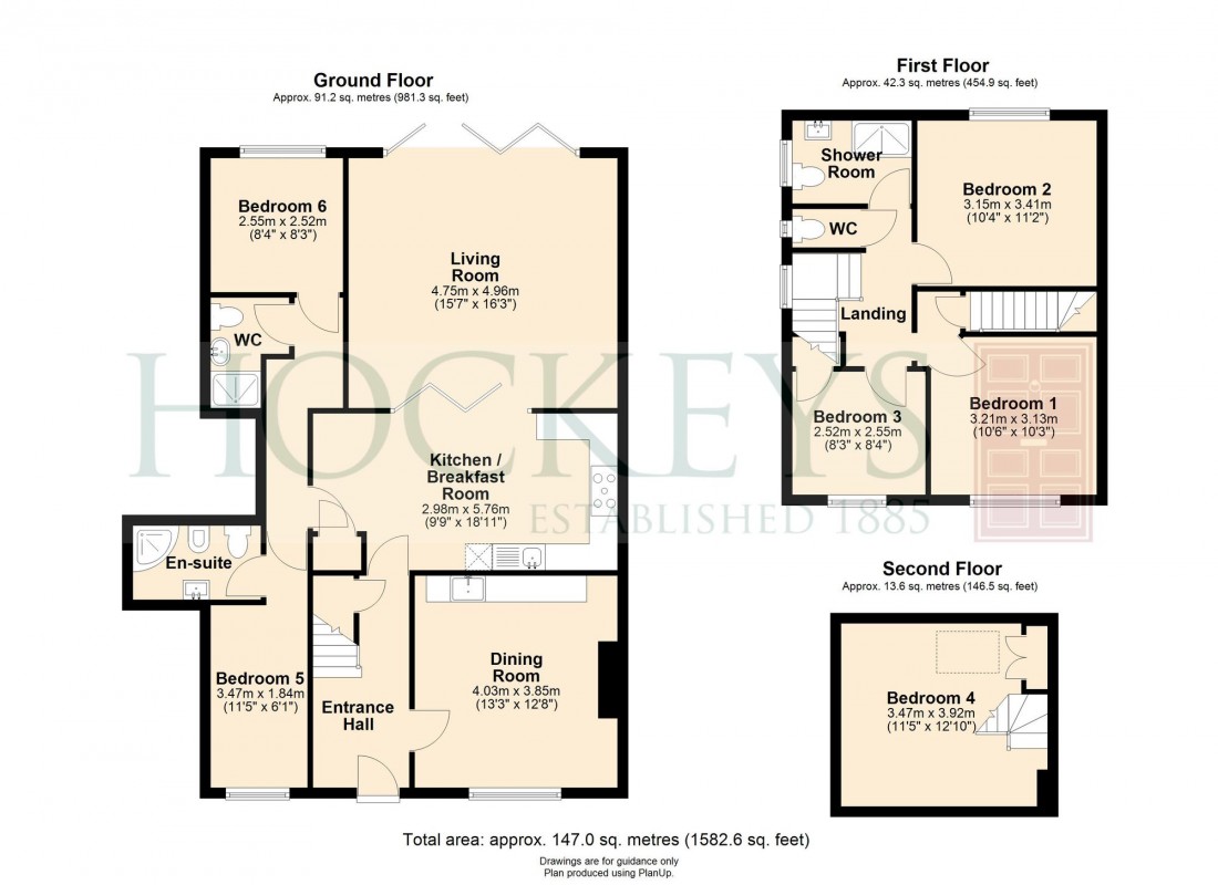 Floorplan for Birdwood Road, Cambridge, CB1