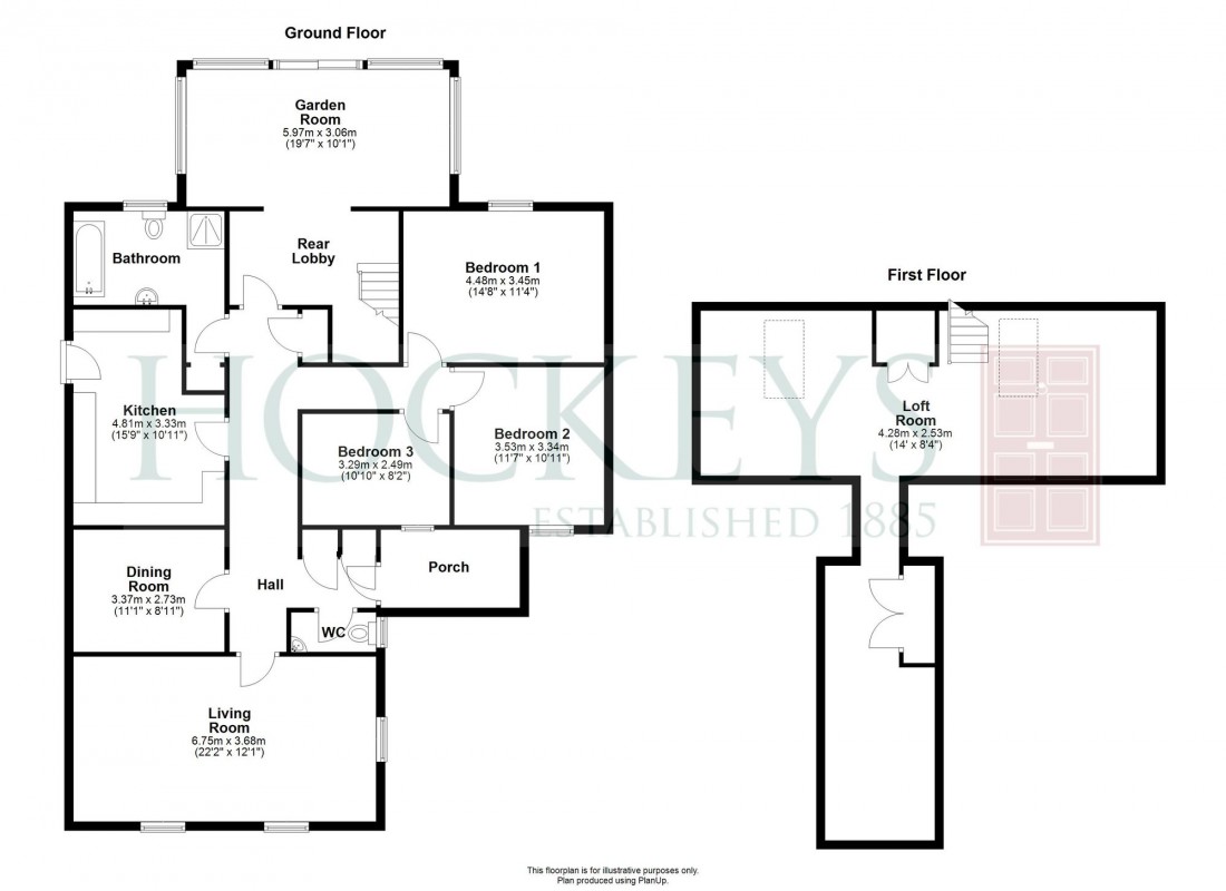 Floorplan for St. Neots Road, Hardwick, CB23