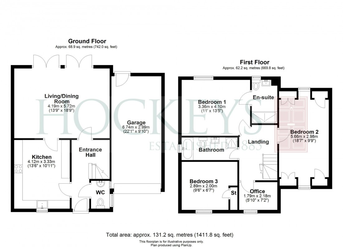 Floorplan for Barway Road, Barway, CB7