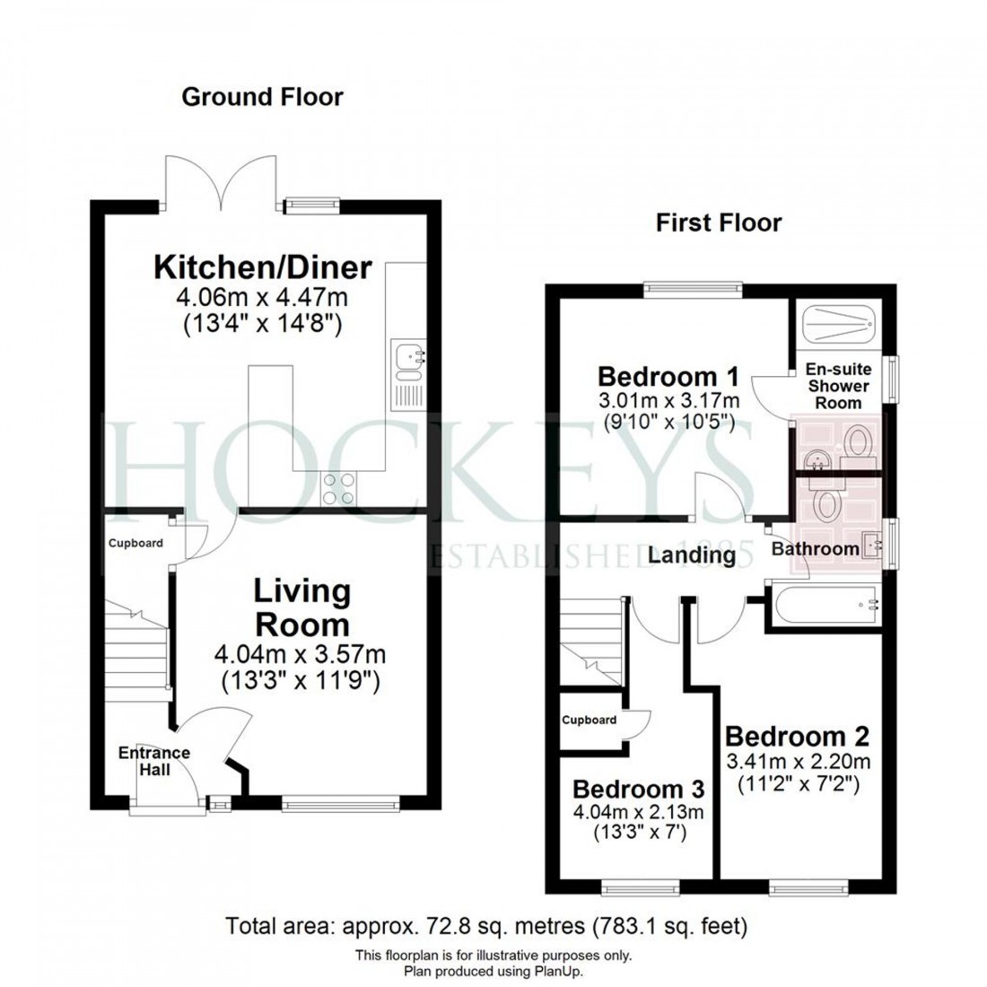 Floorplan for Wheatsheaf Way, Linton, CB21