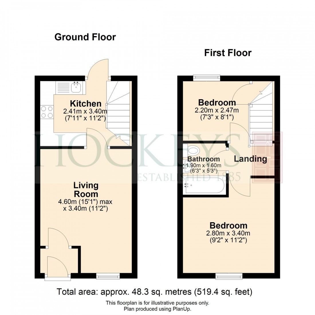 Floorplan for Orchard Row, Soham, CB7