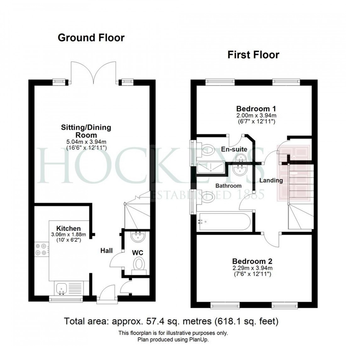 Floorplan for Chase Avenue, Red Lodge, IP28