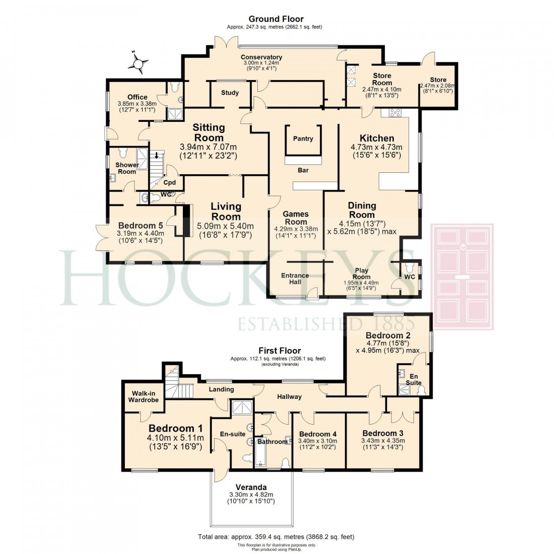 Floorplan for Haverhill Road, Horseheath, CB21