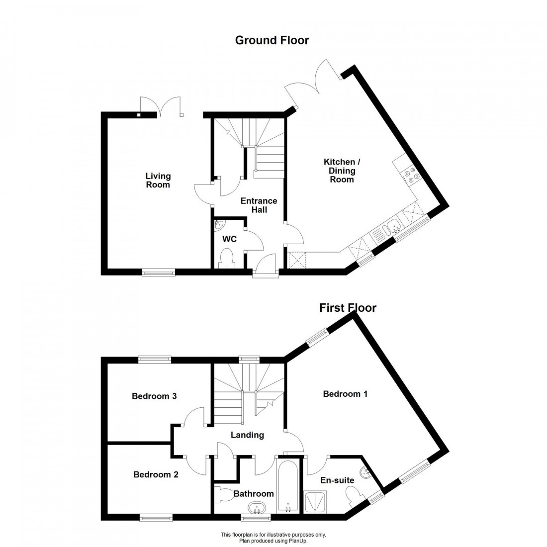 Floorplan for Sheepwash Way, Longstanton, CB24