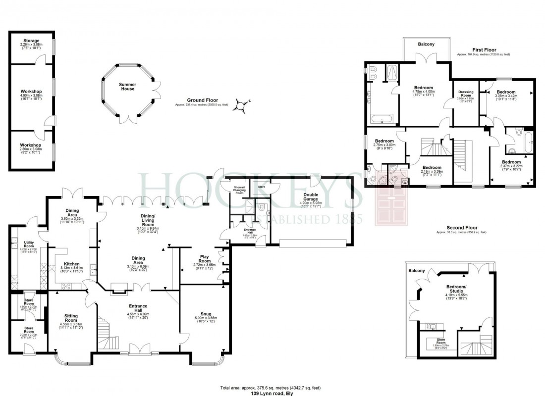 Floorplan for Lynn Road, Ely, CB6