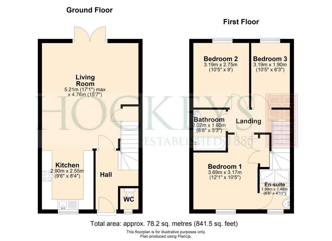 Floorplan for Valerian Gardens, Soham, CB7