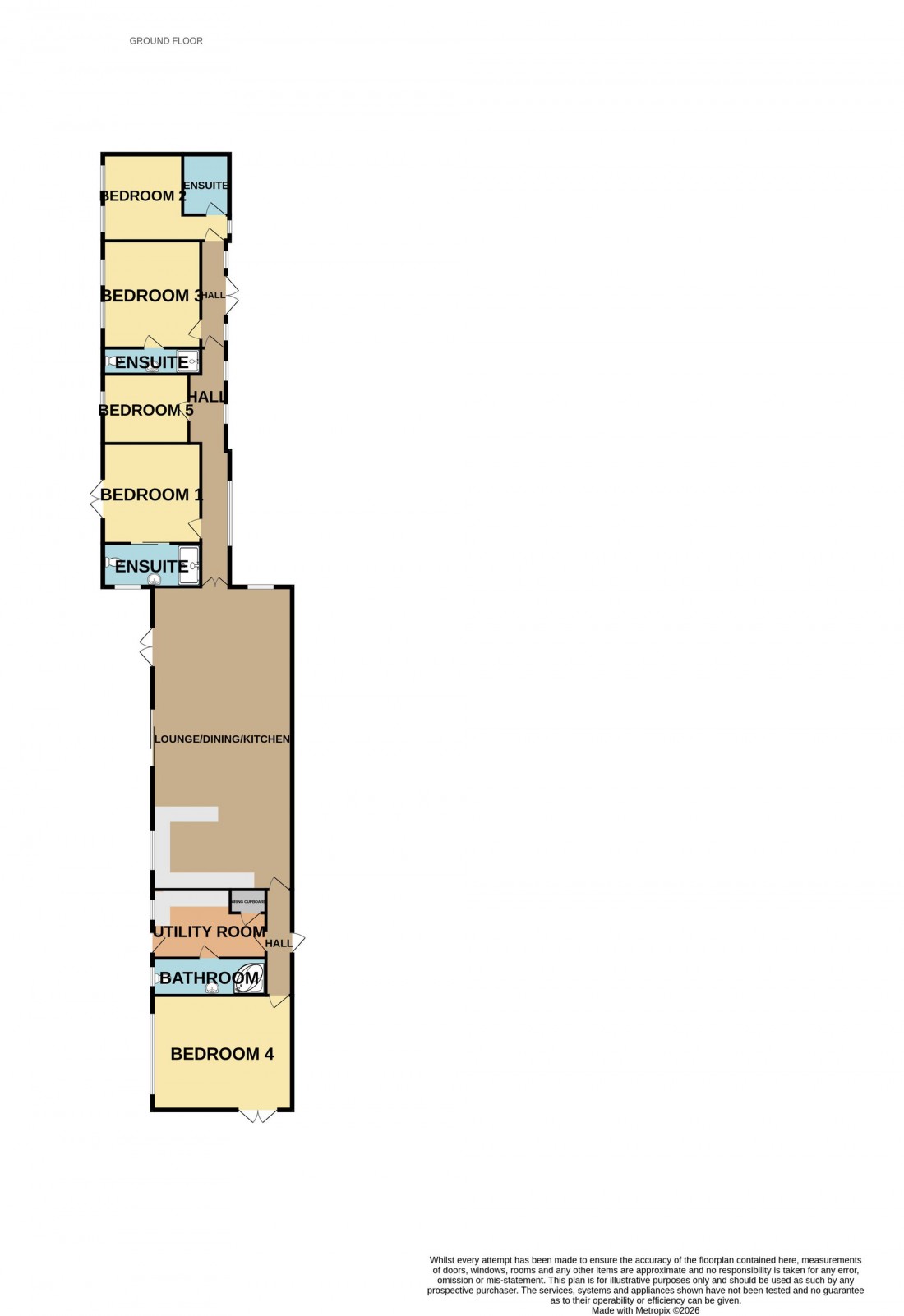 Floorplan for Broad Drove, Wisbech, PE14