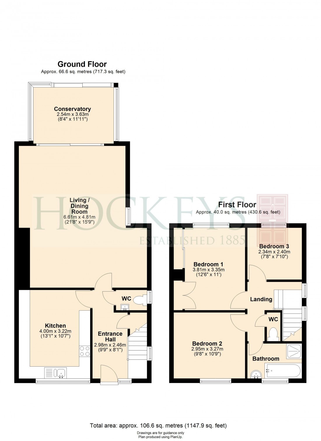 Floorplan for Fen Road, Milton, CB24