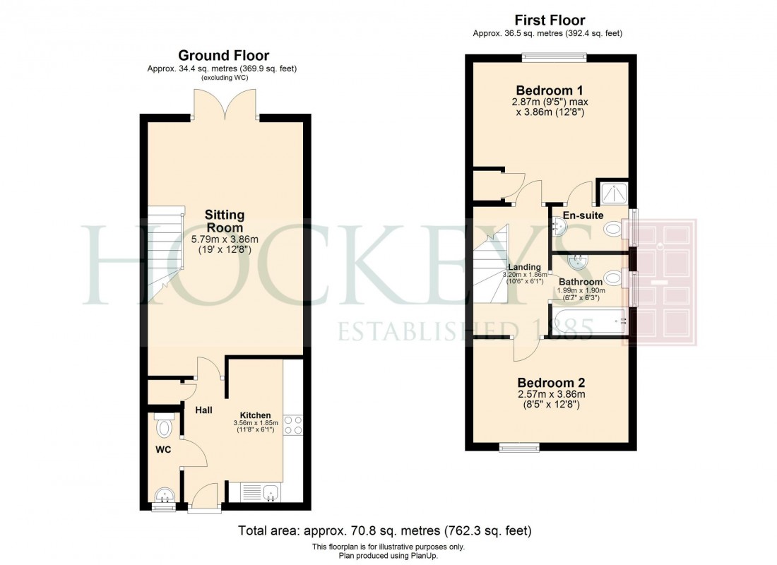 Floorplan for Gadwall Way, Soham, CB7