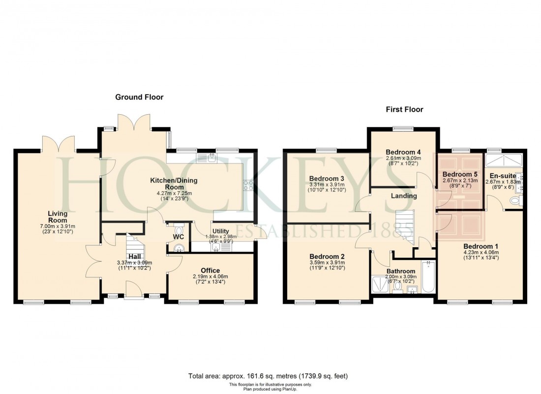 Floorplan for Plover Place, Exning, CB8