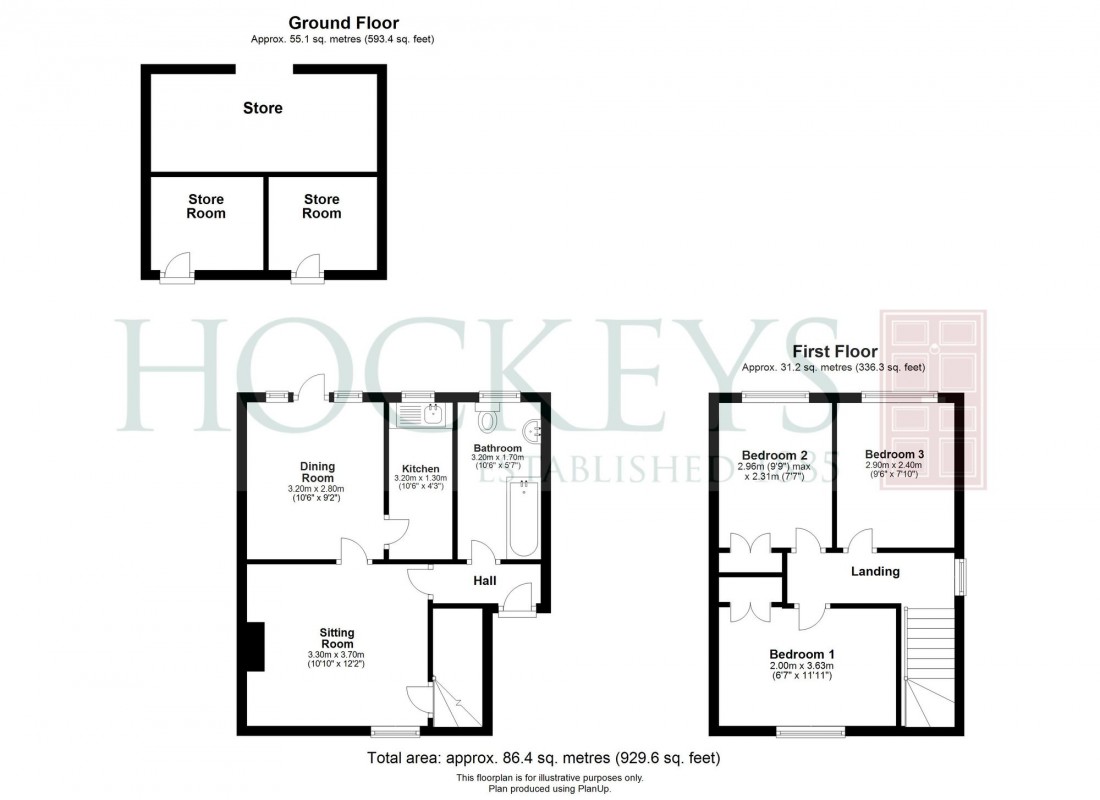 Floorplan for Dullingham Road, Newmarket, CB8