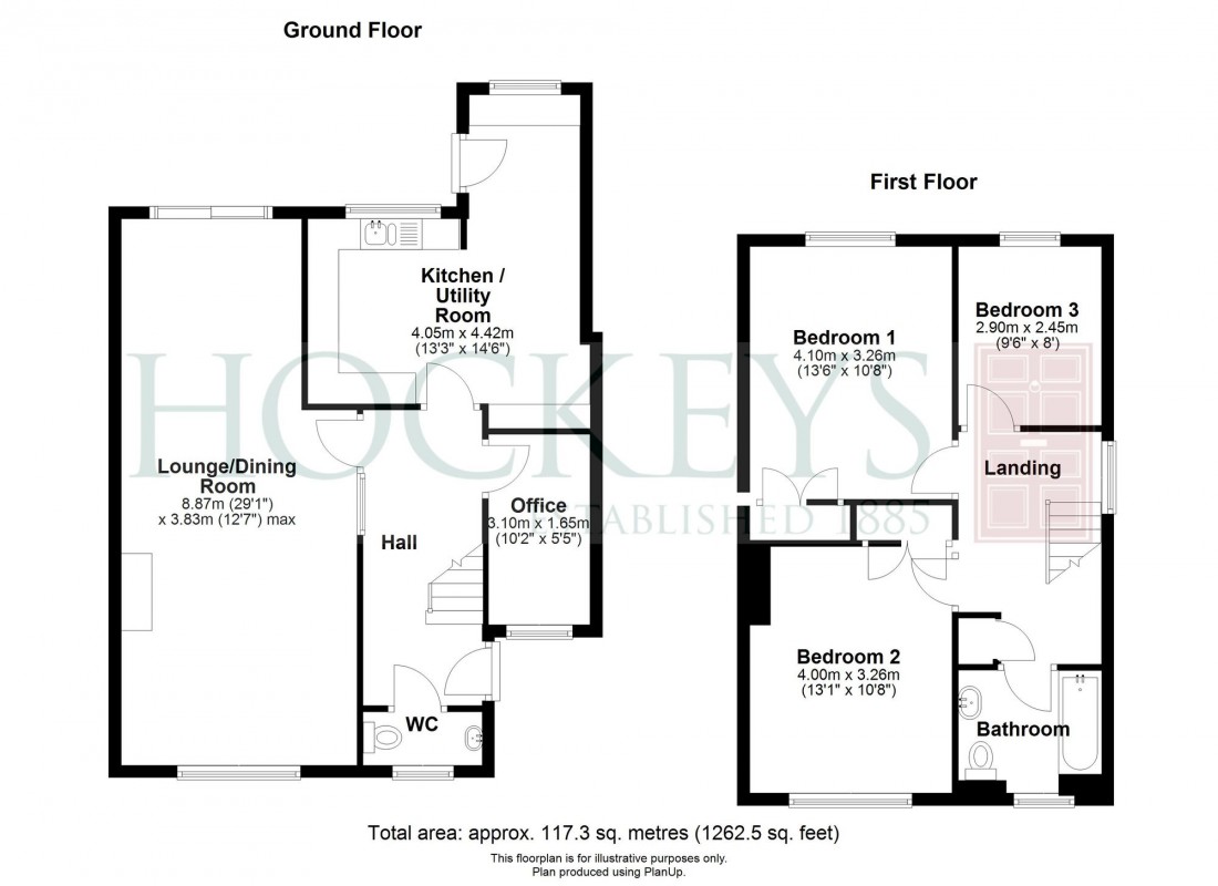 Floorplan for Church View, Oakington, CB24