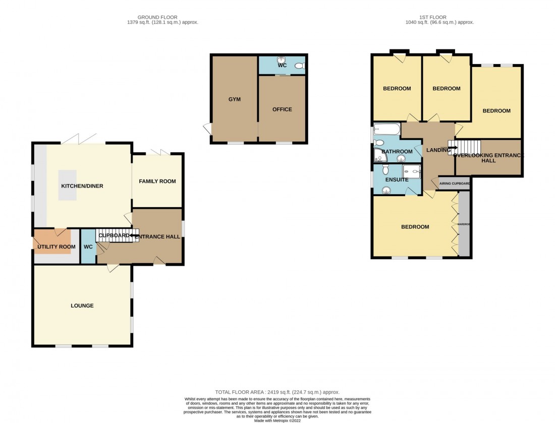 Floorplan for Walton Road, Marshland St. James, PE14