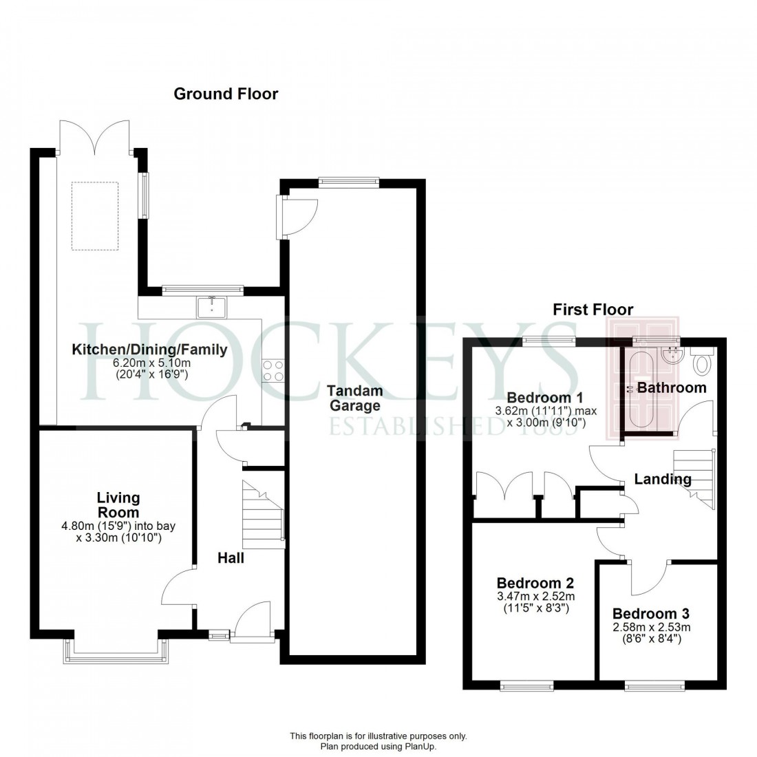 Floorplan for Balland Field, Willingham, CB24