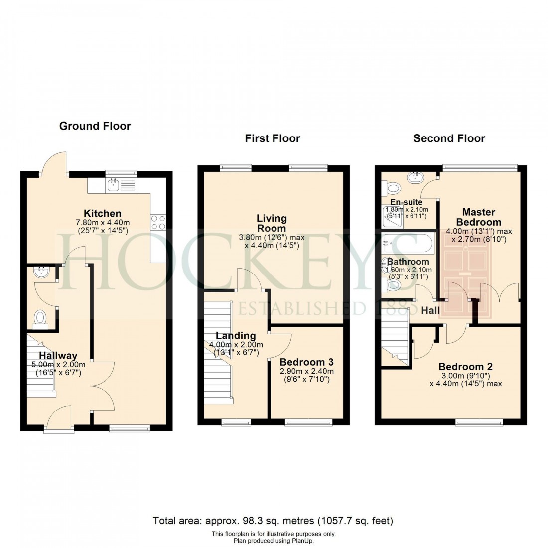 Floorplan for Acorn Way, Red Lodge, IP28