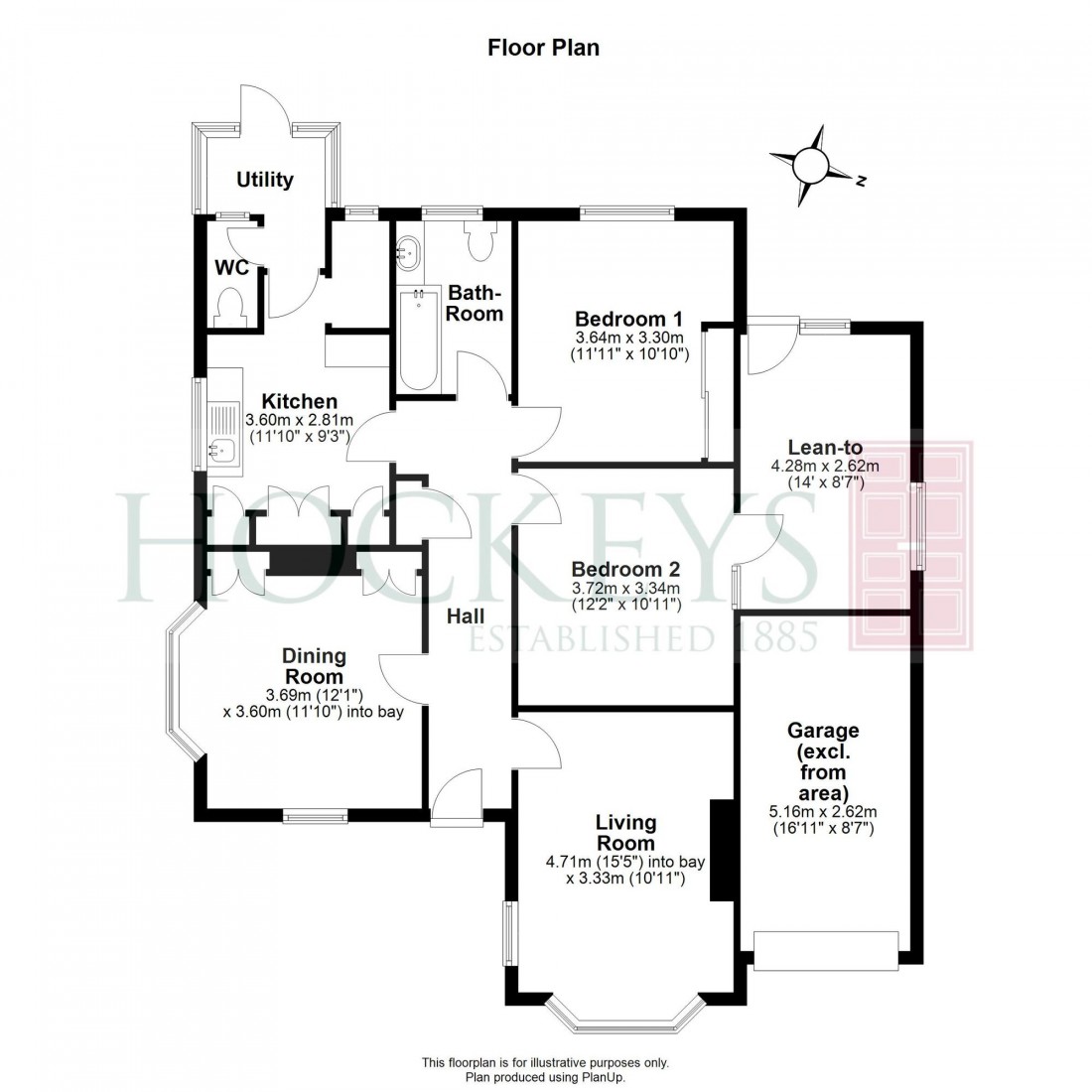 Floorplan for High Street, Longstanton, CB24