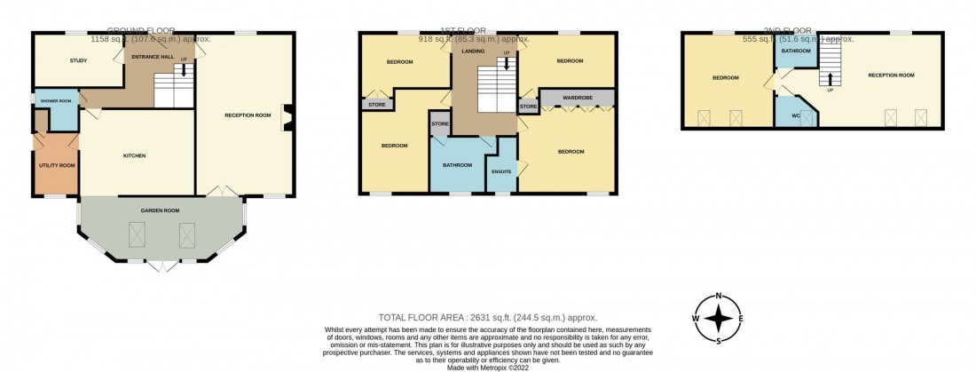 Floorplan for Kirkgate, Tydd St. Giles, PE13