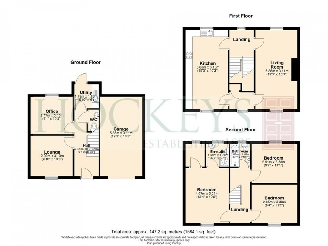 Floorplan for Avocet Grove, Soham, CB7