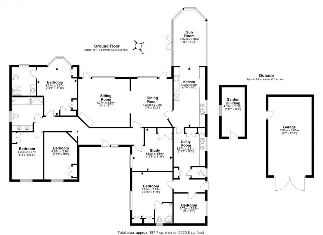Floorplan for Victoria Street, Littleport, CB6