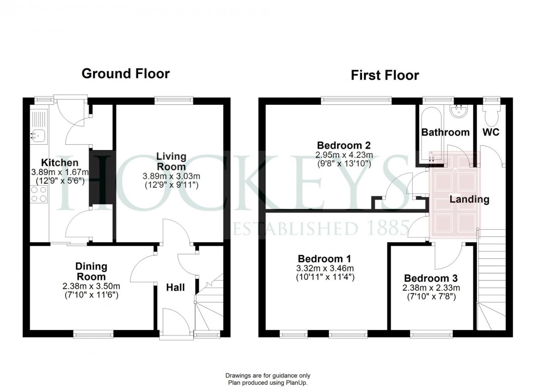 Floorplan for Kings Hedges Road, Cambridge, CB4