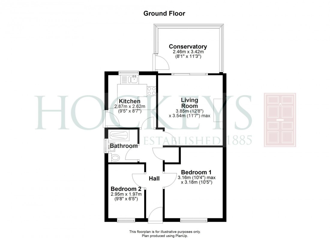 Floorplan for Lester Drive, Haddenham, CB6