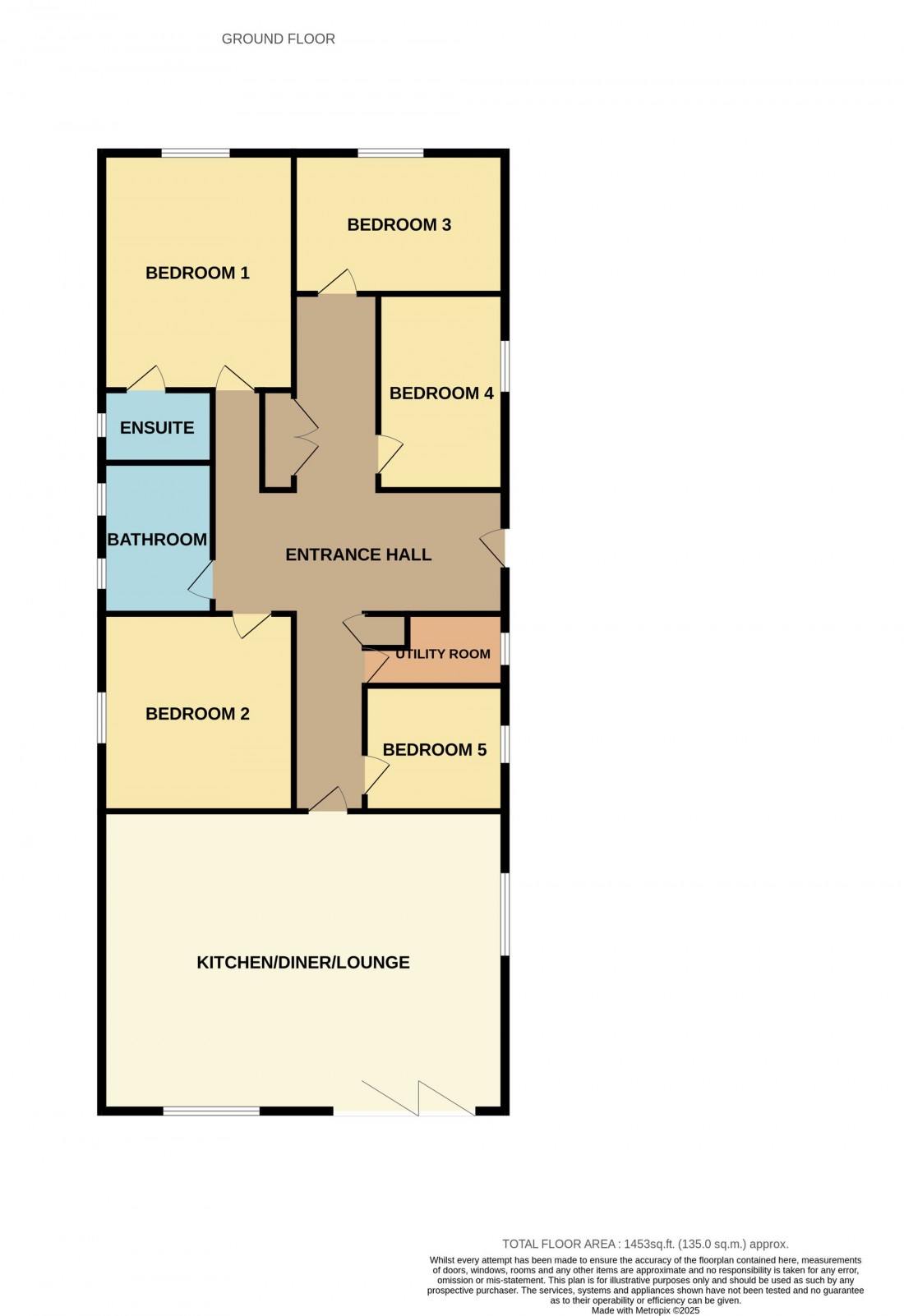 Floorplan for Gull Road, Guyhirn, PE13