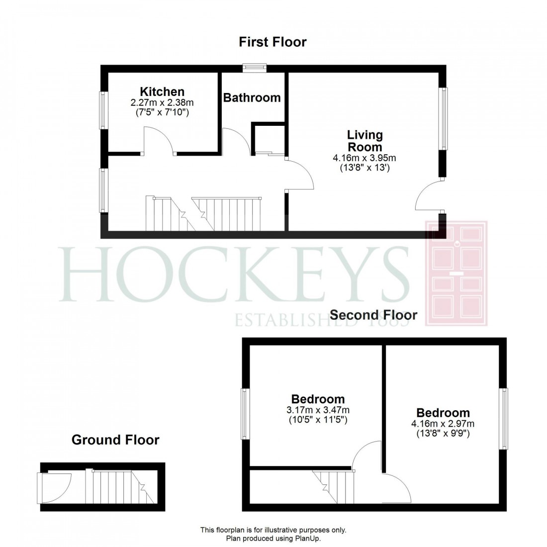 Floorplan for Sleaford Street, Cambridge, CB1
