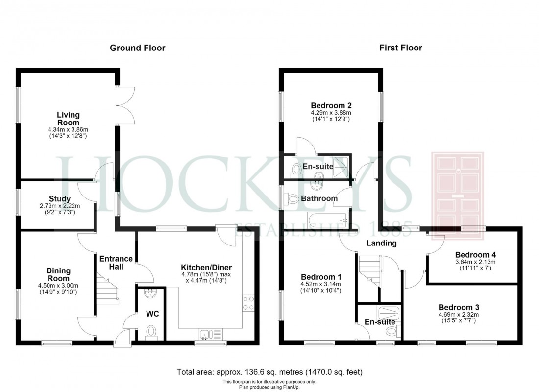 Floorplan for Stevensons Road, Longstanton, CB24