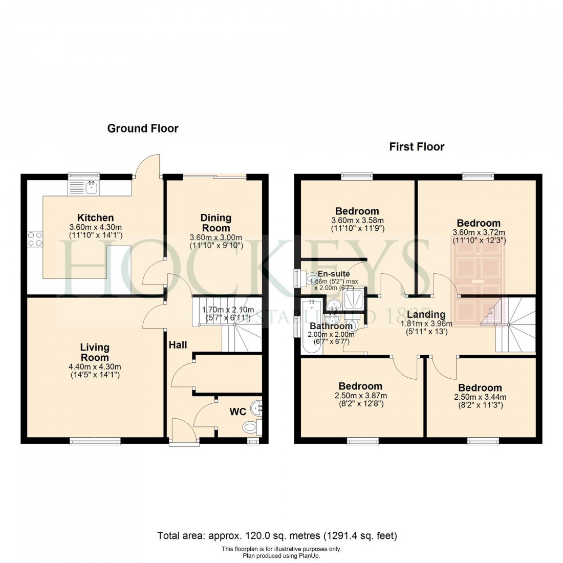 Floorplan for Waterloo Close, Newmarket, CB8