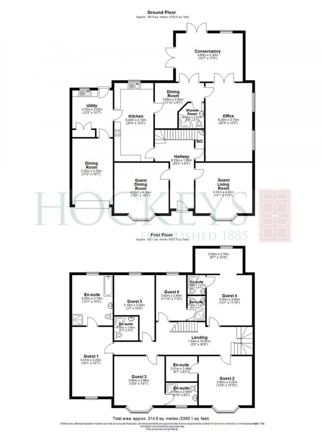 Floorplan for Warrington Street, Newmarket, CB8