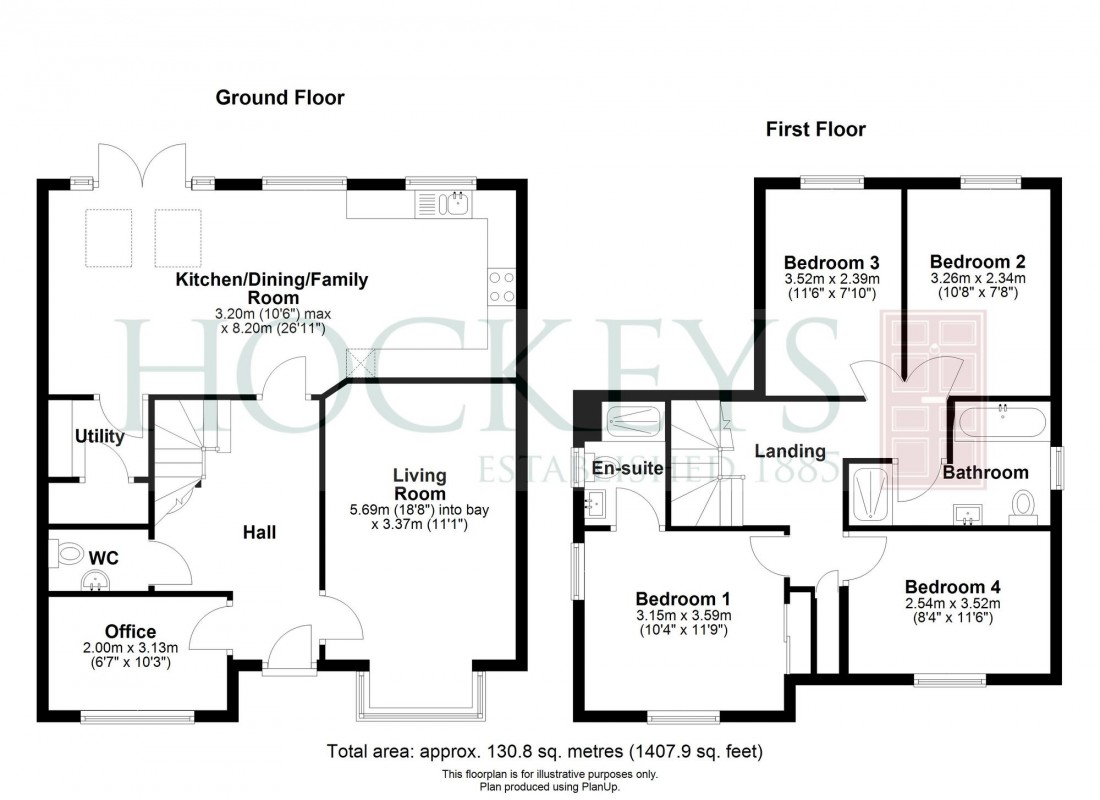 Floorplan for Folly Road, Swavesey, CB24