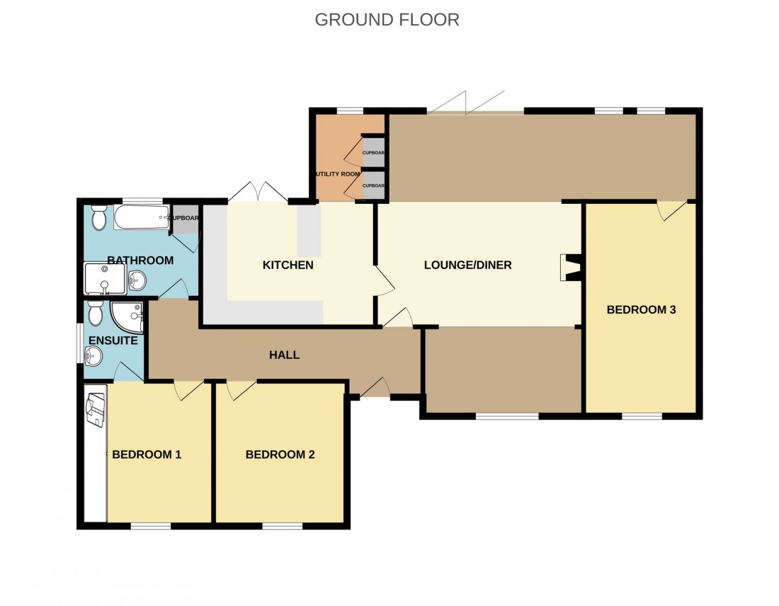 Floorplan for Outwell Road, Emneth, PE14