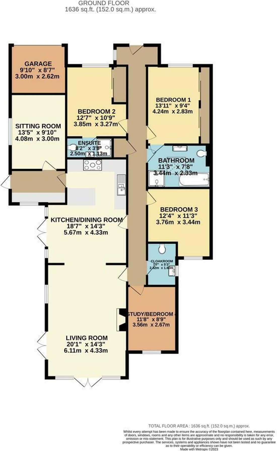 Floorplan for Ashley Road, Newmarket, CB8