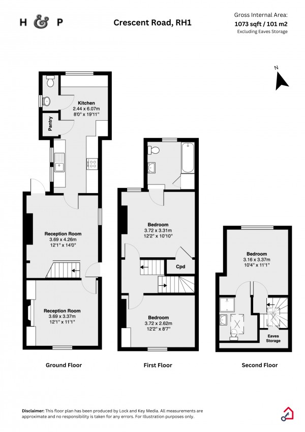 Floorplan for Bletchingley, Redhill, Surrey